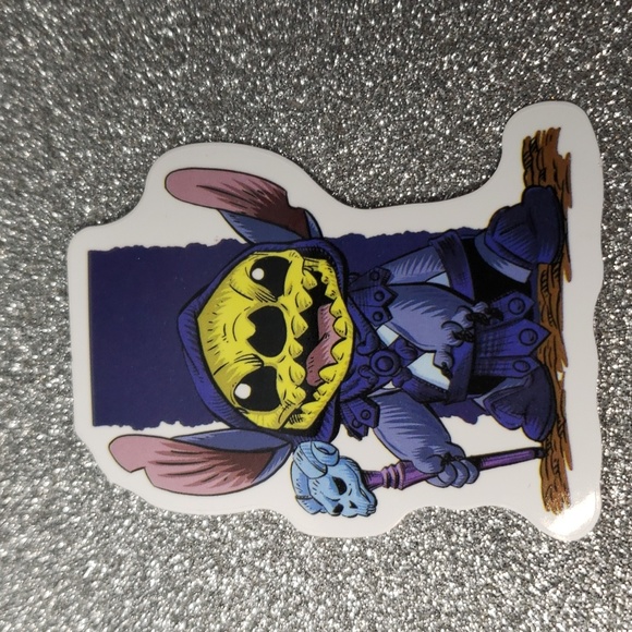 DISNEY LILO AND STITCH waterproof Sticker villain he-man - Picture 1 of 8